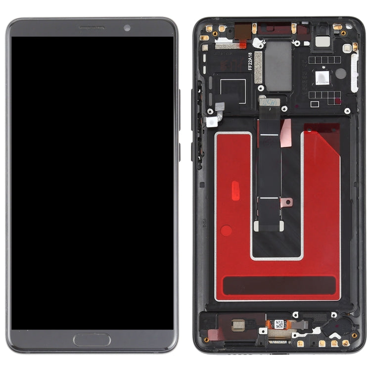 Original OLED LCD Screen for Huawei Mate 10 Digitizer Full Assembly with Frame(Black) Eurekaonline