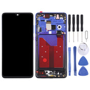Original OLED LCD Screen for Huawei Mate 20 Digitizer Full Assembly with Frame(Blue) Eurekaonline