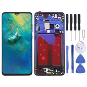 Original OLED LCD Screen for Huawei Mate 20 Digitizer Full Assembly with Frame(Blue) Eurekaonline