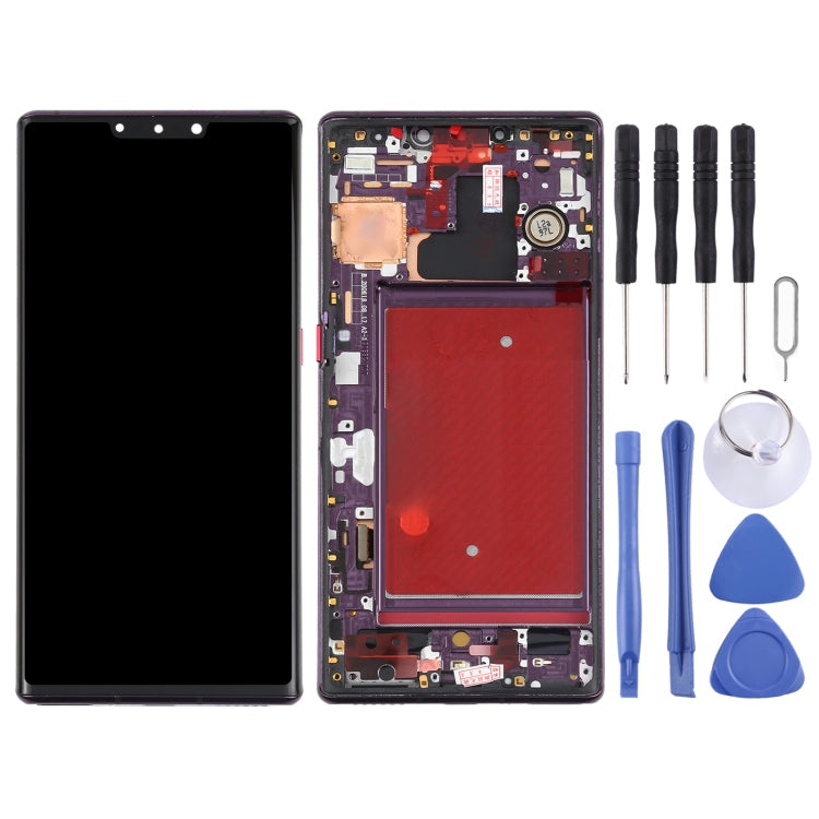 Original OLED LCD Screen for Huawei Mate 30 Pro Digitizer Full Assembly with Frame (Purple) Eurekaonline