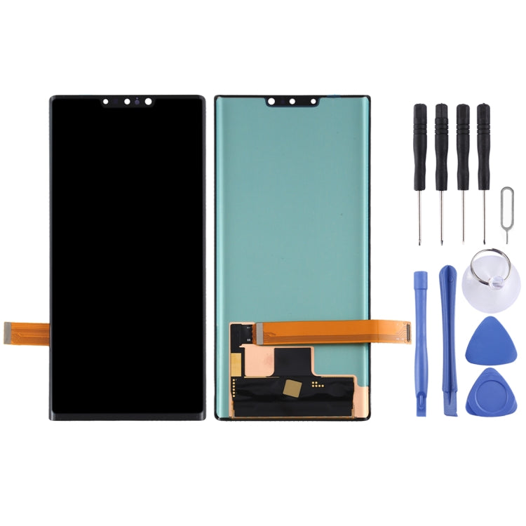 Original OLED LCD Screen for Huawei Mate 30 Pro / LIO-L09 / LIO-L29 / LIO-AL00 / LIO-TL00 with Digitizer Full Assembly(Black) Eurekaonline