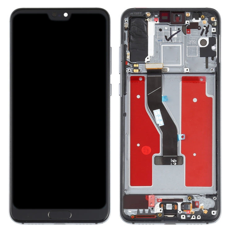Original OLED LCD Screen for Huawei P20 Pro Digitizer Full Assembly with Frame(Blue) Eurekaonline