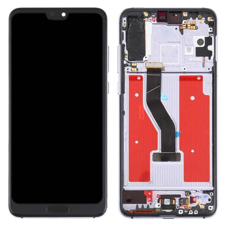 Original OLED LCD Screen for Huawei P20 Pro Digitizer Full Assembly with Frame(Twilight) Eurekaonline