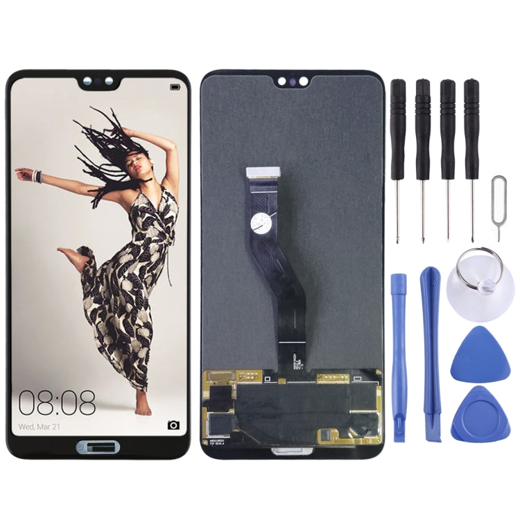 Original OLED LCD Screen for Huawei P20 Pro with Digitizer Full Assembly(Black) Eurekaonline