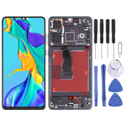Original OLED LCD Screen for Huawei P30 Digitizer Full Assembly With Frame(Black) Eurekaonline