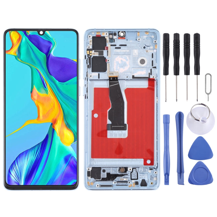 Original OLED LCD Screen for Huawei P30 Digitizer Full Assembly With Frame(Breathing Crystal) Eurekaonline