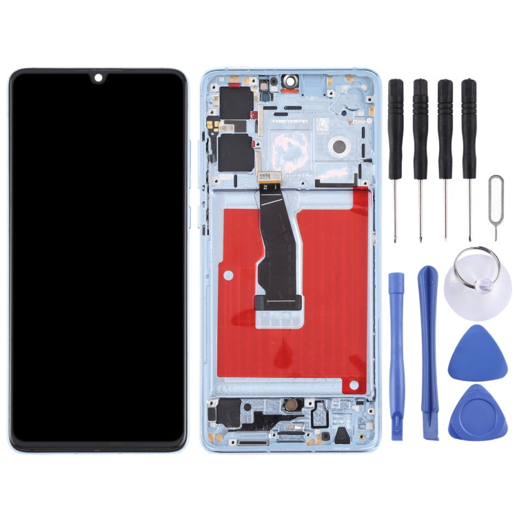 Original OLED LCD Screen for Huawei P30 Digitizer Full Assembly With Frame(Breathing Crystal) Eurekaonline