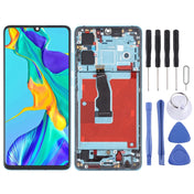Original OLED LCD Screen for Huawei P30 Digitizer Full Assembly With Frame(Twilight) Eurekaonline