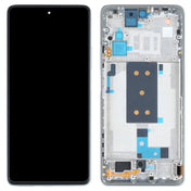Original OLED LCD Screen for Xiaomi Mi 11T / 11T Pro Digitizer Full Assembly with Frame(Silver) Eurekaonline