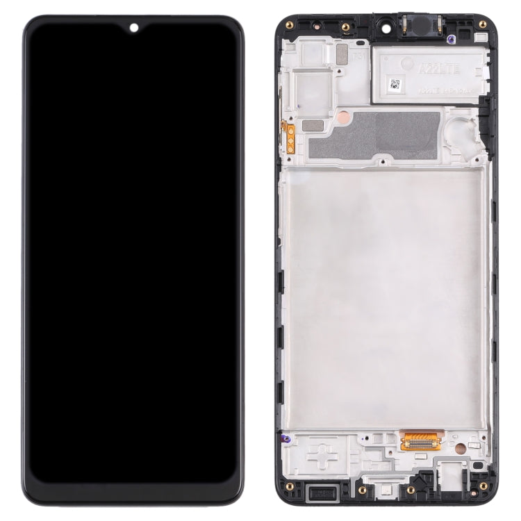 Original Super AMOLED LCD Screen For Samsung Galaxy A22 4G SM-A225F Digitizer Full Assembly with Frame Eurekaonline