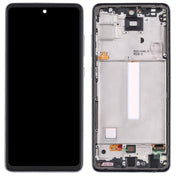 Original Super AMOLED LCD Screen For Samsung Galaxy A52S 5G SM-A528B Digitizer Full Assembly with Frame Eurekaonline