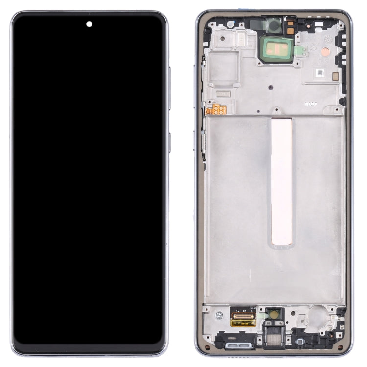 Original Super AMOLED LCD Screen For Samsung Galaxy A73 5G SM-A736B Digitizer Full Assembly with Frame Eurekaonline