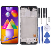 Original Super AMOLED LCD Screen For Samsung Galaxy M31s SM-M317 Digitizer Full Assembly with Frame Eurekaonline