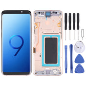 Original Super AMOLED LCD Screen for Galaxy S9 / G960F / DS / G960U / G960W / G9600 Digitizer Full Assembly with Frame (Gold) Eurekaonline
