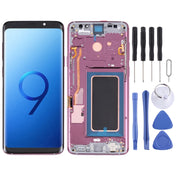 Original Super AMOLED LCD Screen for Galaxy S9 / G960F / DS / G960U / G960W / G9600 Digitizer Full Assembly with Frame (Purple) Eurekaonline