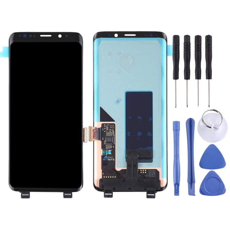 Original Super AMOLED LCD Screen for Galaxy S9 / G960F / G960F / DS / G960U / G960W / G9600 with Digitizer Full Assembly (Black) Eurekaonline