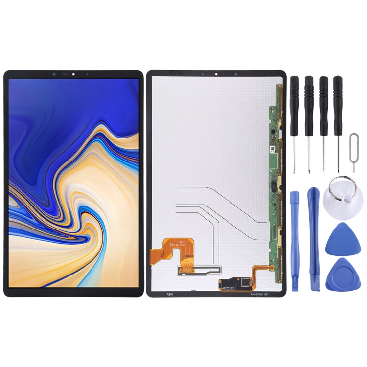 Original Super AMOLED LCD Screen for Galaxy Tab S4 10.5 SM-T835 LTE Version With Digitizer Full Assembly (Black) Eurekaonline