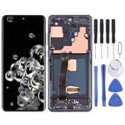 Original Super AMOLED LCD Screen for Samsung Galaxy S20 Ultra 4G/S20 Ultra 5G Digitizer Full Assembly with Frame (Black) Eurekaonline