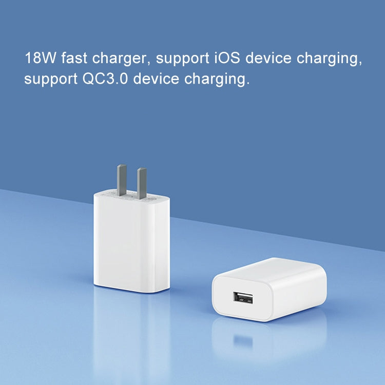 Original Xiaomi 18W Wall Charger Adapter Single Port USB Quick Charger, US Plug Eurekaonline