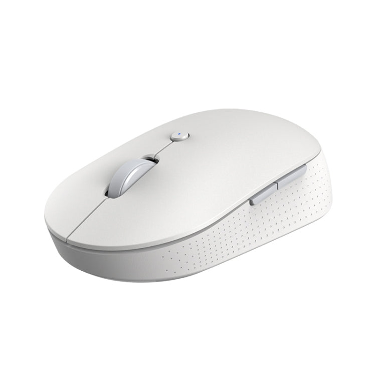 Original Xiaomi 2.4G Wireless Bluetooth 4.2 Dual Mode Silent Mouse (White) Eurekaonline