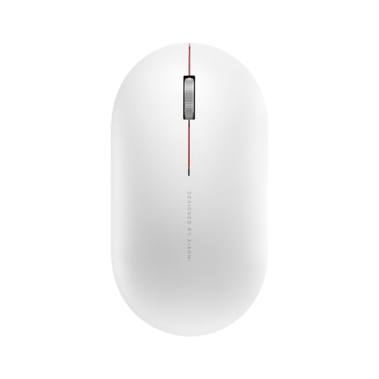 Original Xiaomi 2.4GHz 125HZ 1000DPI Rechargeable Ultra-thin Computer Mouse 2(White) Eurekaonline