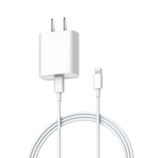 Original Xiaomi 20W MFi Certification USB-C / Type-C Charger with 8 Pin Cable, US Plug (White) Eurekaonline