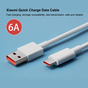 Original Xiaomi 6A USB to USB-C / Type-C Fast Charging Data Cable, Length: 1m Eurekaonline