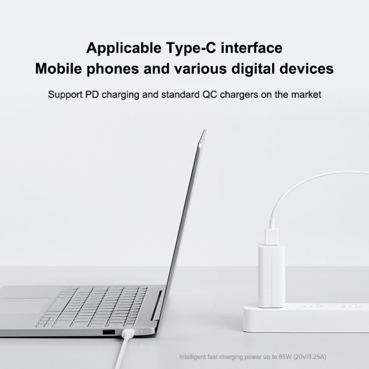 Original Xiaomi 6A USB to USB-C / Type-C Fast Charging Data Cable, Length: 1m Eurekaonline