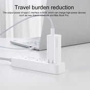 Original Xiaomi AD652G 65W Type-C / USB-C + USB GaN Travel Charger Power Adapter, CN Plug(White) Eurekaonline