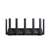 Original Xiaomi AX6000 WiFi Router 6000Mbs 6-channel Independent Signal Amplifier Wireless Router Repeater with 7 Antennas, US Plug(Black) Eurekaonline