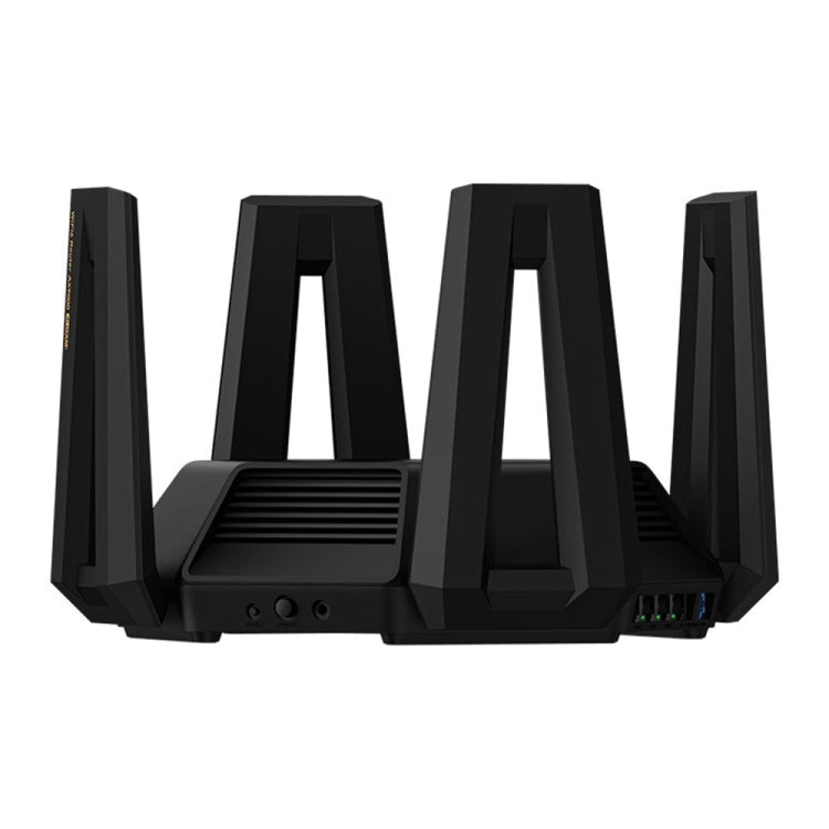 Original Xiaomi AX9000 WiFi Router WiFi6 Enhanced Edition Tri-Band USB3.0 Wireless Mesh Network Game Acceleration Repeater 12 Antennas(Black) Eurekaonline