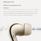 Original Xiaomi Buds 4 Pro 48dB Noise Cancelling Bone Sensor Wireless Earphone(Black) Eurekaonline