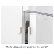 Original Xiaomi Intelligent Mini Door Window Sensor for Xiaomi Smart Home Suite Devices, with the Xiaomi Multifunctional Gateway Use (CA1001)(White) Eurekaonline