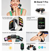 Original Xiaomi Mi Band 7 Pro Smart Watch, 1.64 inch AMOLED Screen, Support Blood Oxygen Monitoring / 117 Sport Modes(White) Eurekaonline