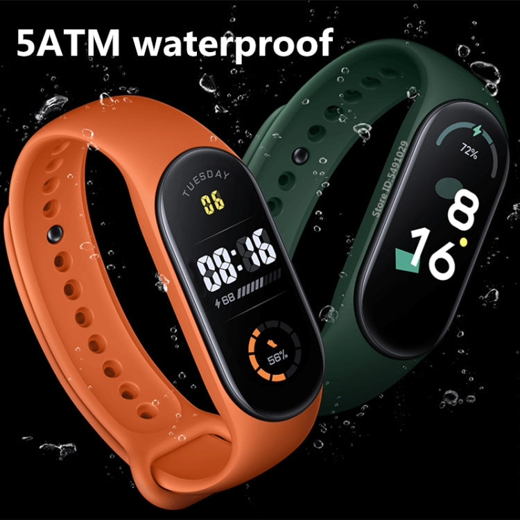 Original Xiaomi Mi Band 7 Smart Watch, 1.62 inch AMOLED Screen, Support Blood Oxygen Monitoring / 120 Sport Modes / 15-days Battery Life(Black) Eurekaonline