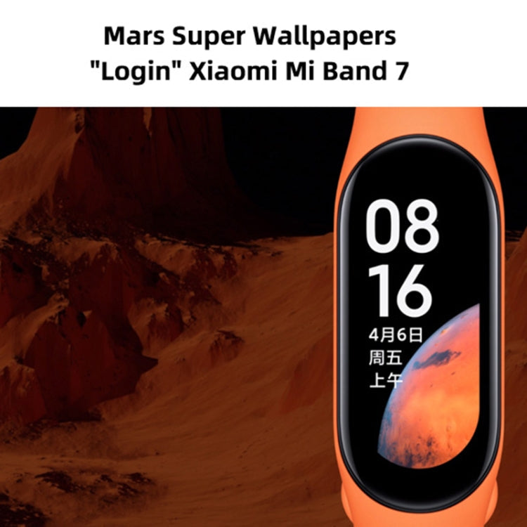 Original Xiaomi Mi Band 7 Smart Watch, 1.62 inch AMOLED Screen, Support Blood Oxygen Monitoring / 120 Sport Modes / 15-days Battery Life(Black) Eurekaonline