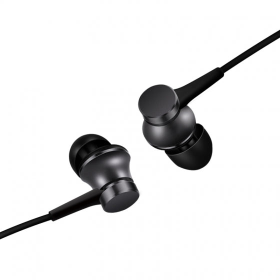 Original Xiaomi Mi In-Ear Headphones Basic Earphone with Wire Control + Mic, Support Answering and Rejecting Call(Black) Eurekaonline