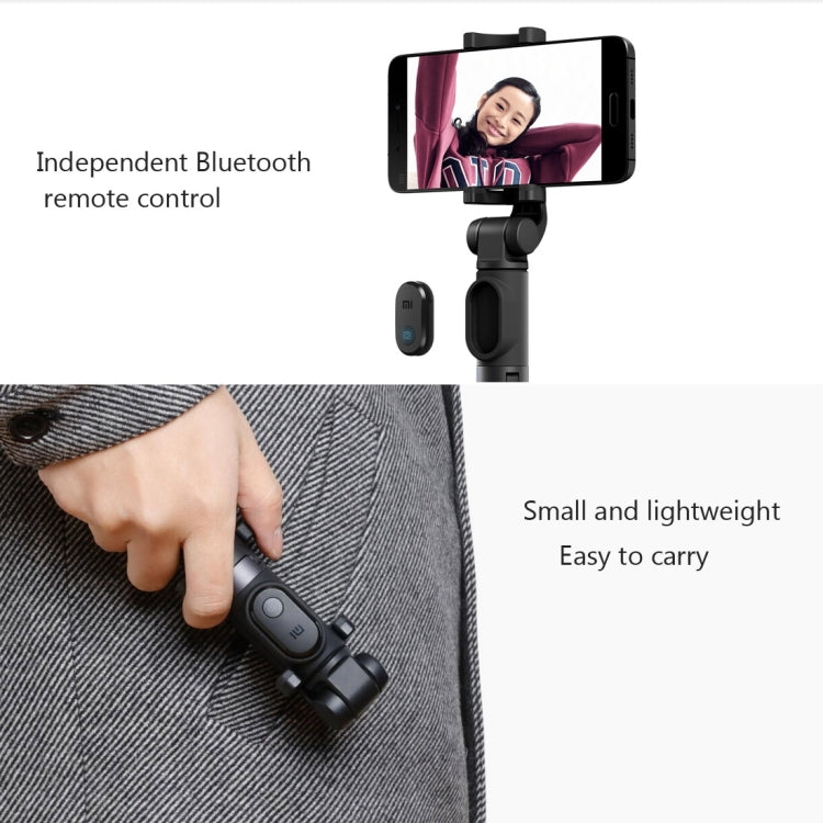 Original Xiaomi Mi Selfie Stick Tripod Folding Extendable Bluetooth Monopod Holder(Black) Eurekaonline