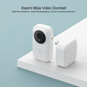 Original Xiaomi Mijia 1280x720P Smart Video Visual Doorbell with Doorbell Receiver, Support Infrared Night Vision & Change Voice Intercom & Real-time Video Viewing(White) Eurekaonline