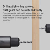 Original Xiaomi Mijia Household Brushless Smart Screen Display Electric Drill, US Plug Eurekaonline
