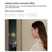 Original Xiaomi Mijia ZNKG03HL 3 Keys Smart Display Screen Lamps Wall Switch, Support Mobile Phone Remote Control Eurekaonline
