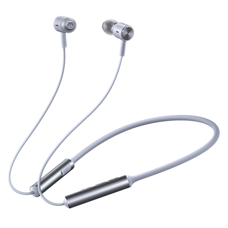 Original Xiaomi Neck-mounted Wire-controlled Bluetooth Earphone Line Free, Supports HD Call / Voice Assistant (Grey) Eurekaonline