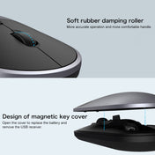 Original Xiaomi Portable Mouse 2 Optical Wireless Bluetooth 4.2 RF 2.4GHz 4000DPI Adjustable Dual Mode Mouse(Grey) Eurekaonline