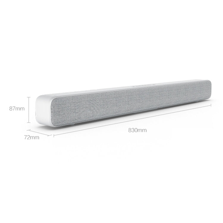 Original Xiaomi Rectangle Cloth TV Audio Bluetooth 4.2, Support A2DP Music Playback(White) Eurekaonline