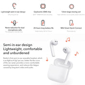 Original Xiaomi Redmi Buds 3 TWS Dual Mic Noise Reduction Bluetooth Earphone (White) Eurekaonline