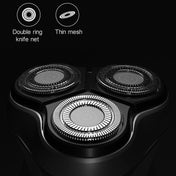 Original Xiaomi Voltage Universal Fit Water Proof Triple Rotary Double Ring Blade Shaving Head Electric Rechargeable Shaver For Men, CN Plug Eurekaonline