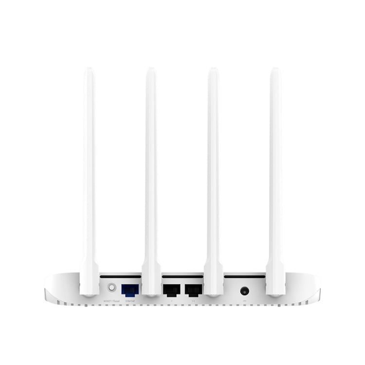 Original Xiaomi WiFi Router 4A Smart APP Control AC1200 1167Mbps 128MB 2.4GHz & 5GHz Dual-core CPU Gigabit Ethernet Port Wireless Router Repeater with 4 Antennas, Support Web & Android & iOS, US Plug(White) Eurekaonline