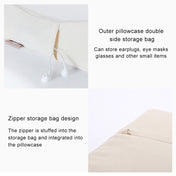 Original Xiaomi Youpin 8H Z2 Natural Latex Pillow Soft Breathable Spine Protection Massage Care Pillow with Cotton Pillowcase Eurekaonline