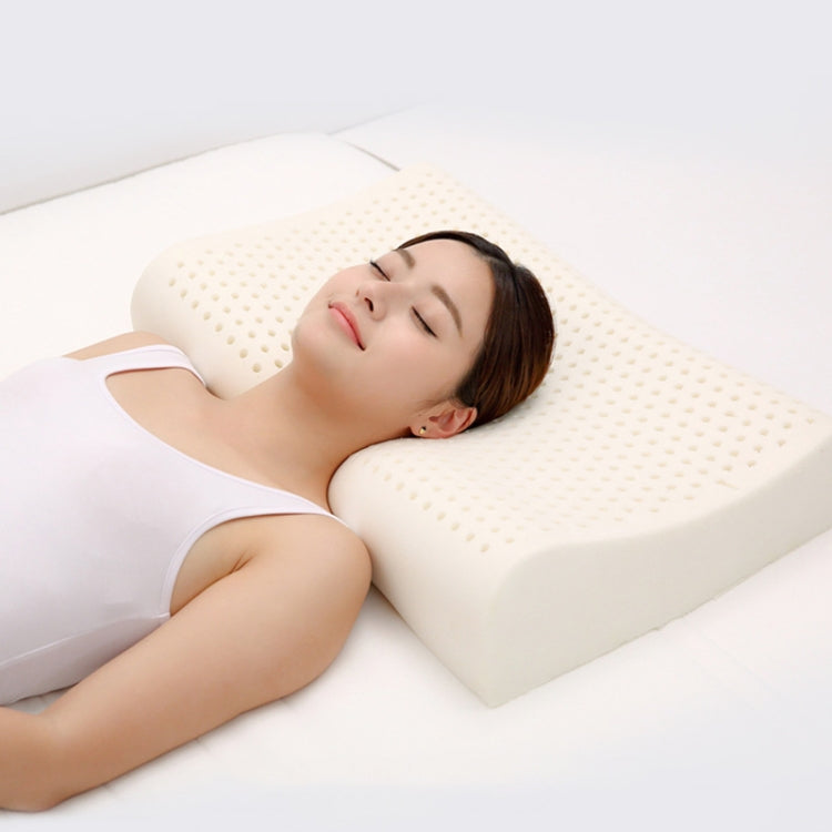 Original Xiaomi Youpin 8H Z2 Natural Latex Pillow Soft Breathable Spine Protection Massage Care Pillow with Cotton Pillowcase Eurekaonline
