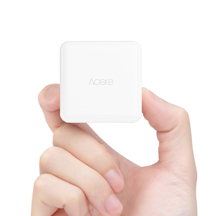 Original Xiaomi Youpin Aqara Magic Cube Controller Zigbee Version Six Actions Controlled, Need to Work with  (CA1001) Product(White) Eurekaonline